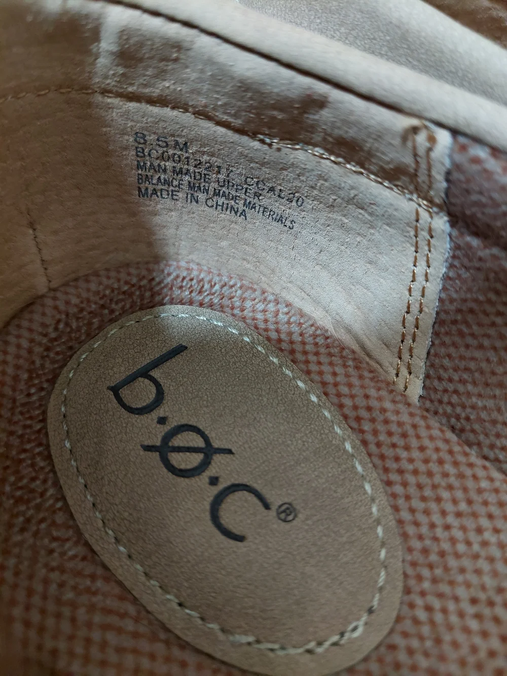 b.o.c. Neutral Taupe Suede Slip-On Loafers